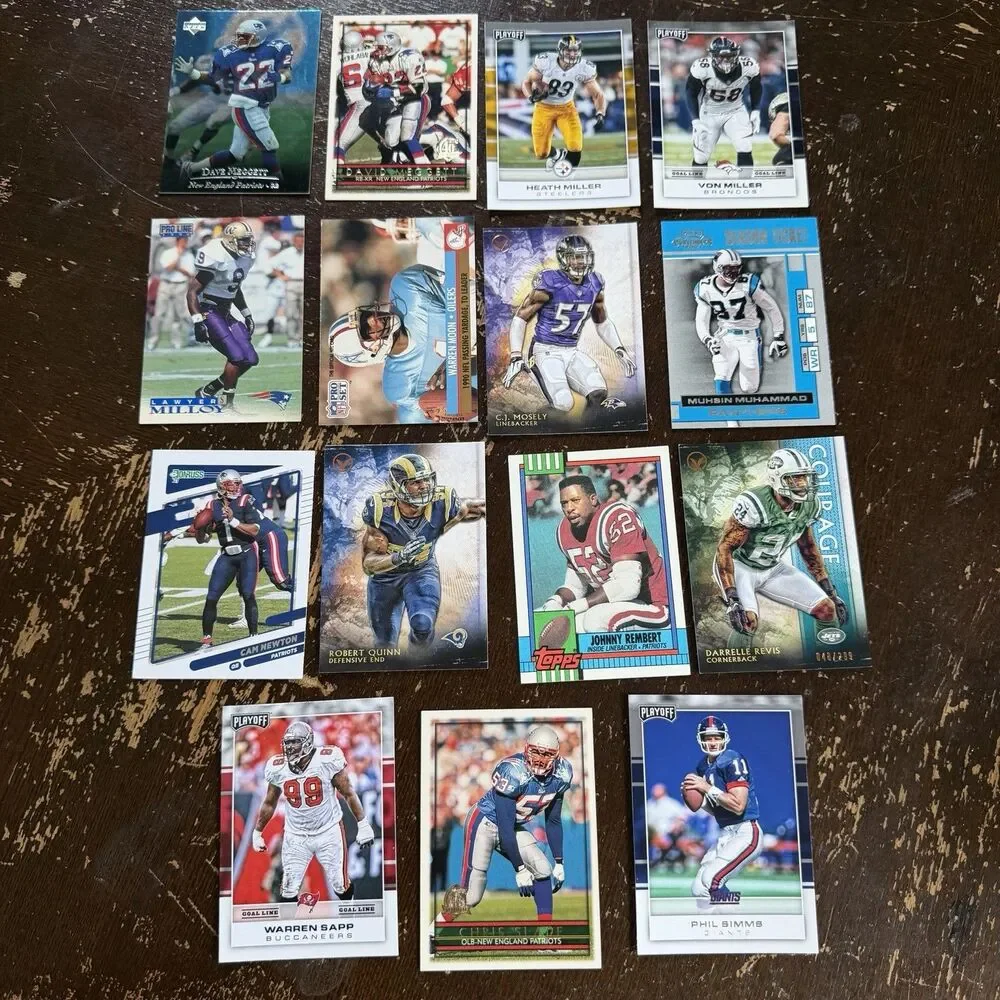 Football Cards Lot 200 NM ALL STARS w 1997 Pacific Diagon Silver Barry Sanders